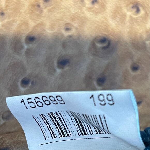 Furla Ostrich Leather 2-Way Top Handle Crossbody Bag - Preowned - Picture 13 of 14